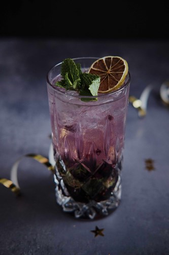 Brombærmojito